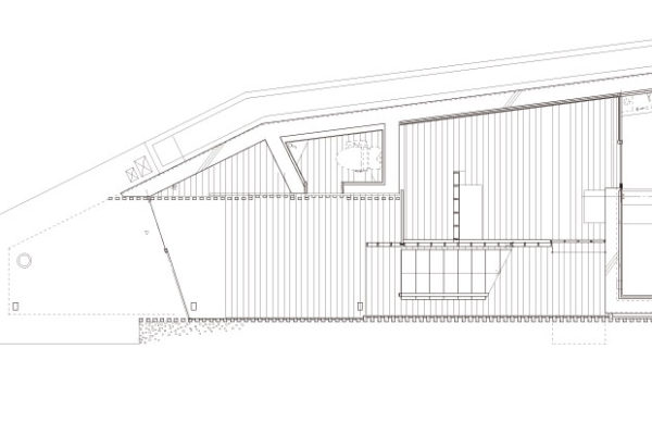 Ginzan Onsen Hot Spring Bath House (Ground Floor Plan ©Kengo Kuma and Associates)
