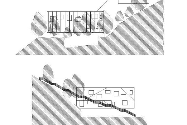 Shisei-Kan Kyoto University of Art and Design (Elevation ©Kengo Kuma & Associates)