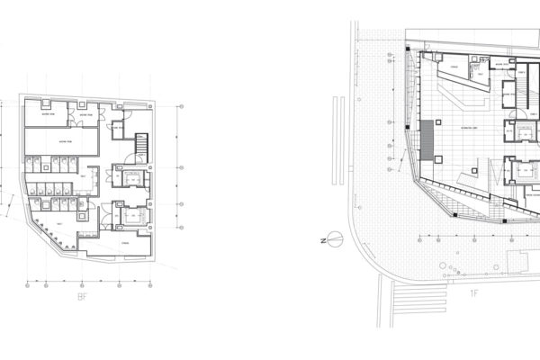 浅草文化観光センター (Floor Plan ©Kengo Kuma & Associates)
