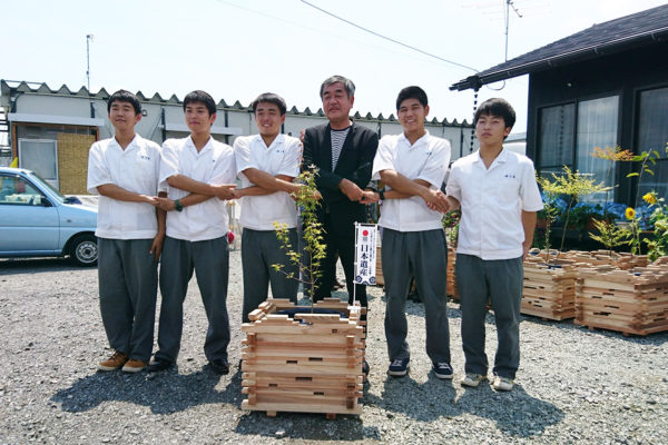 A Kumamoto project with high school students