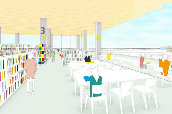 KKAA was selected as the designer for the project of “library and cultural complex” in Sanjo City, Niigata Prefecture.