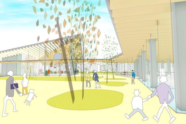 KKAA was selected as the designer for the project of “library and cultural complex” in Sanjo City, Niigata Prefecture.