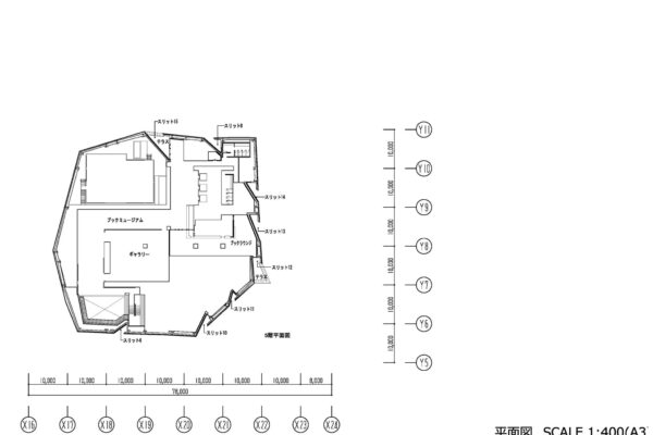 ところざわサクラタウン 角川武蔵野ミュージアム (© Kengo Kuma & Associates)