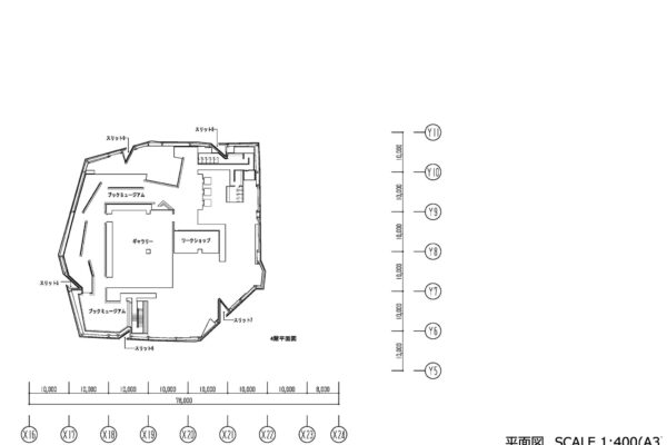 ところざわサクラタウン 角川武蔵野ミュージアム (© Kengo Kuma & Associates)