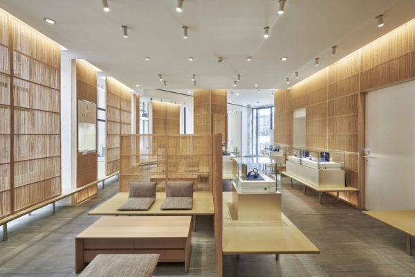Grand Seiko Boutique Vendome (©Kengo Kuma & Associates)