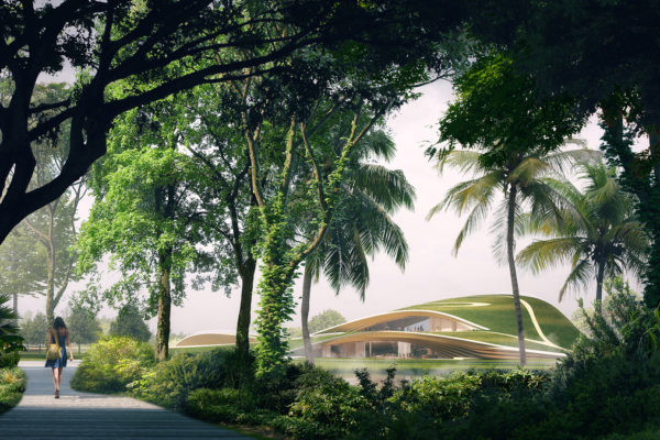Singapore Founders’ Memorial (© Kengo Kuma and Associates, K2LD Architects)
