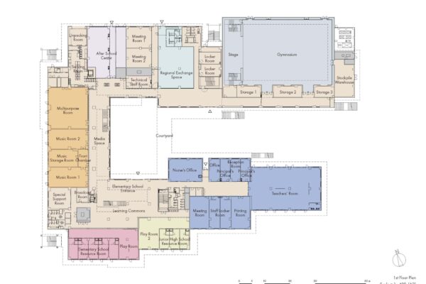 Nozomigaoka Elementary School and Junior High School (© Kengo Kuma & Associates) Nozomigaoka Elementary School and Junior High School (© Kengo Kuma & Associates)