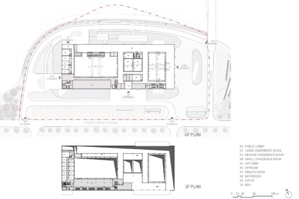 武漢国際村フォーラム (© Kengo Kuma & Associates) 武漢国際村フォーラム (© Kengo Kuma & Associates)