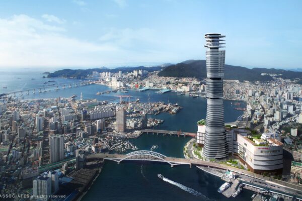 Busan Lotte Tower | ©Kengo Kuma & Associates