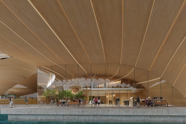 Pingtan Zhuyu Bay Marina + Masterplan (©Kengo Kuma & Associates) Pingtan Zhuyu Bay Marina + Masterplan (©Kengo Kuma & Associates)