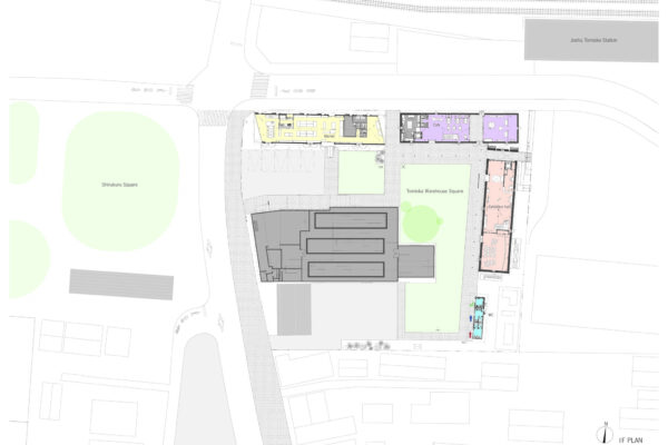 富岡倉庫トイレ (©Kengo Kuma & Associates)