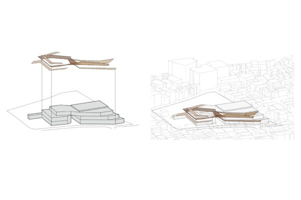渋谷区本町CC 本町コミュニティセンター・渋谷本町こども園 (©Kengo Kuma & Associates)