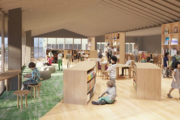 Tsurukawa Chuo Elementary School (©Kengo Kuma & Associates)
