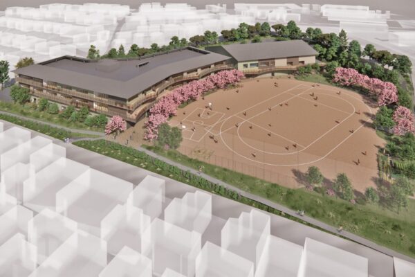 Tsurukawa Chuo Elementary School (©Kengo Kuma & Associates )