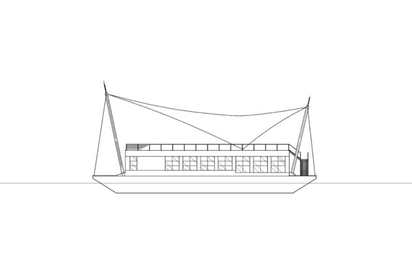 Tennozu Barge (© Kengo Kuma & Associates)