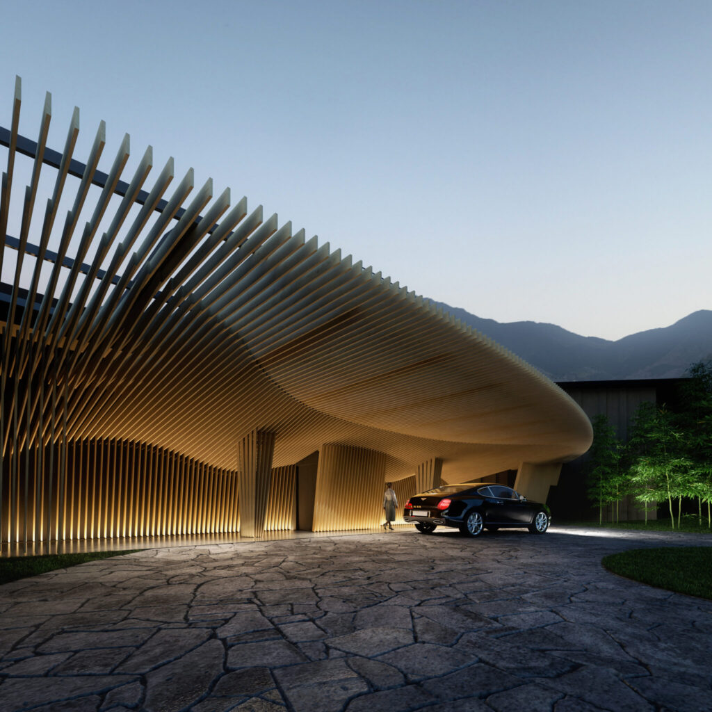 Hakone Sengokuhara Hotel | ©Kengo Kuma & Associates