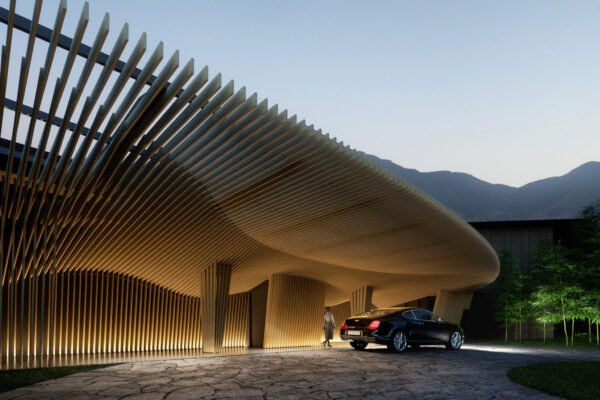 Hakone Sengokuhara Hotel | ©Kengo Kuma & Associates