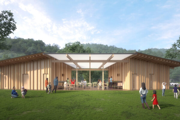 木城町川原自然公園リニューアル (© Kengo Kuma & Associates)